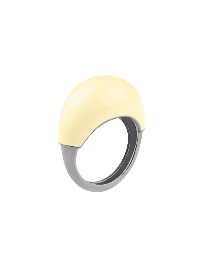 Juicy Pebble Ring - Butter Yellow