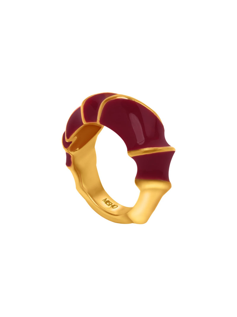 Juicy Faun Ring - Midnight Maroon - MISHO - Rings