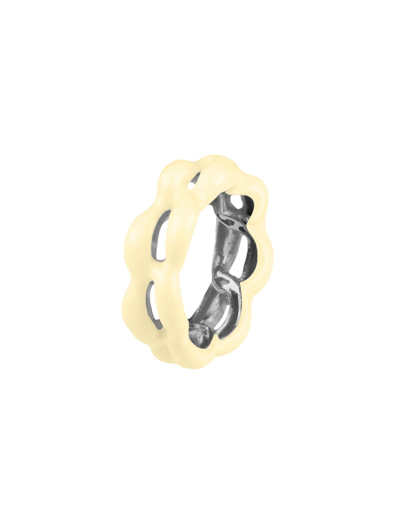 Juicy Link Ring - Butter Yellow - MISHO - Rings