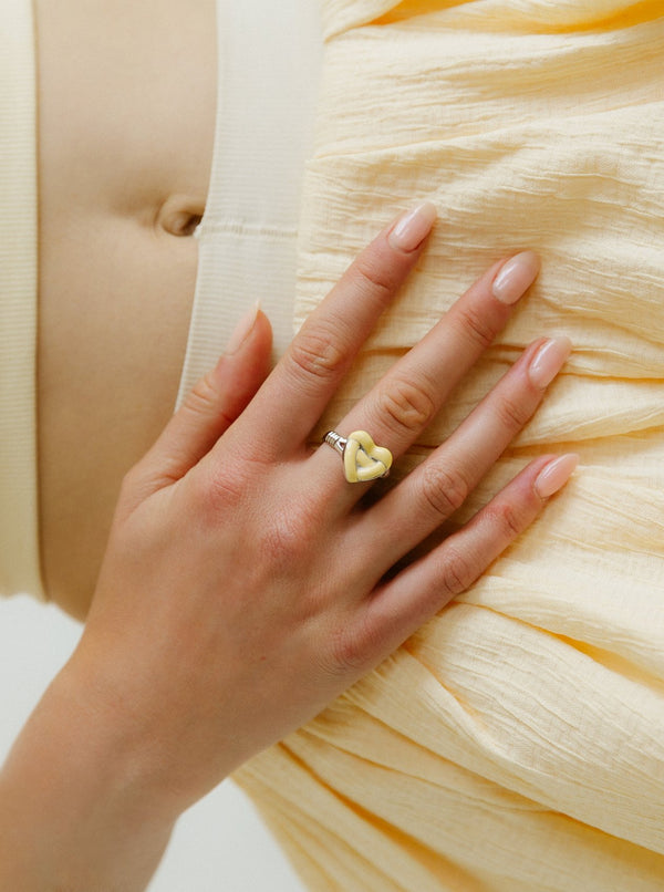 Juicy Love Ring - Butter Yellow - MISHO - Rings