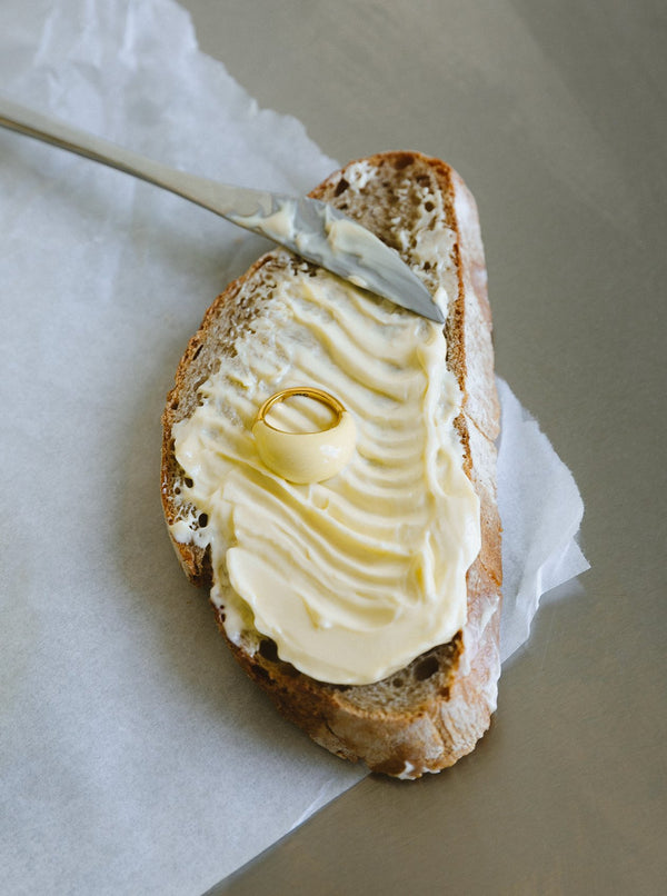 Juicy Pebble Ring - Butter Yellow - MISHO - Rings