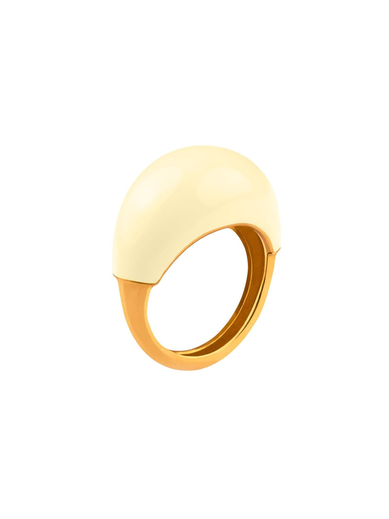 Juicy Pebble Ring - Butter Yellow - MISHO - Rings