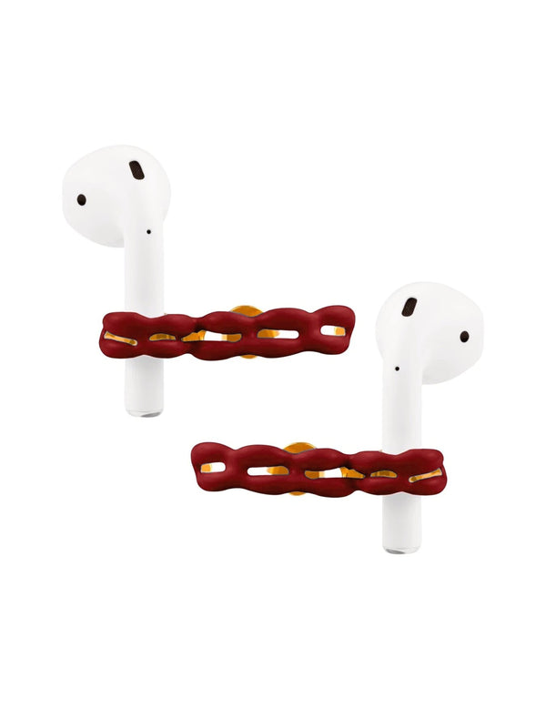 Juicy Pods - Midnight Maroon - MISHO - Earrings