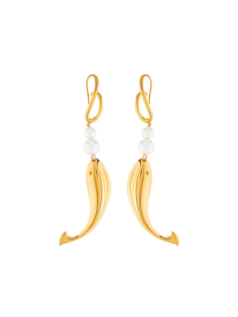 Lilly Singh - Sirena Pearl Earrings - MISHO - CELEBRITY