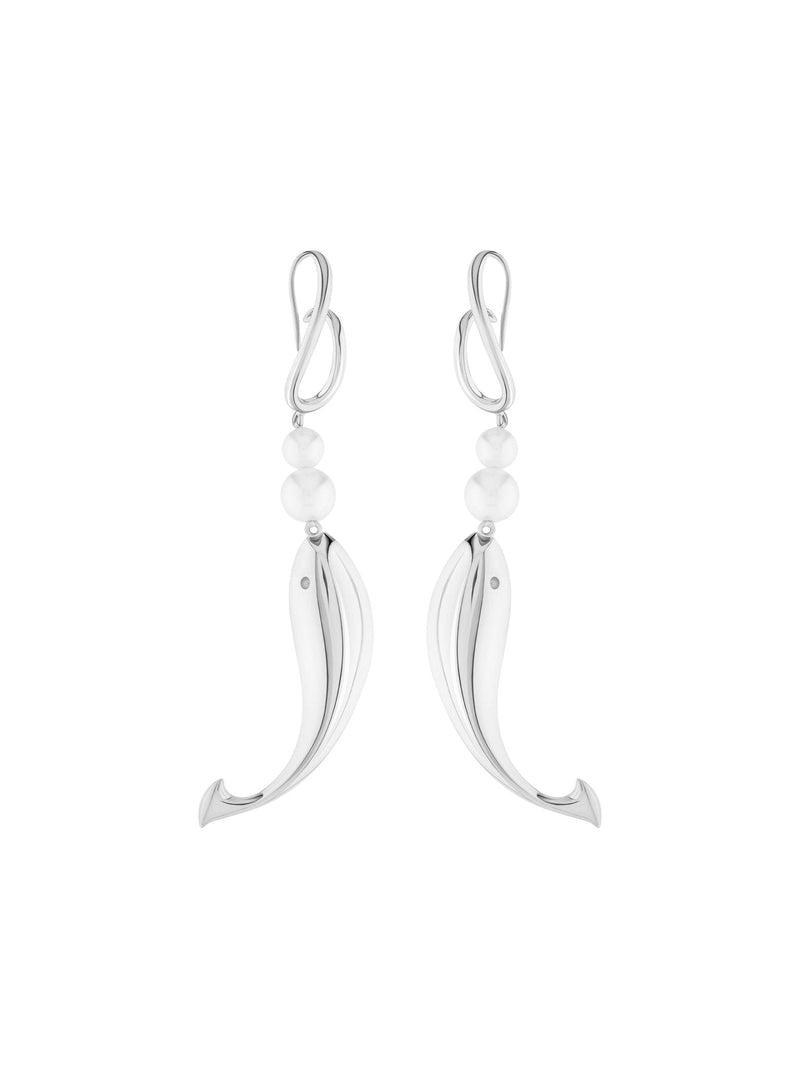 Lilly Singh - Sirena Pearl Earrings - MISHO - CELEBRITY