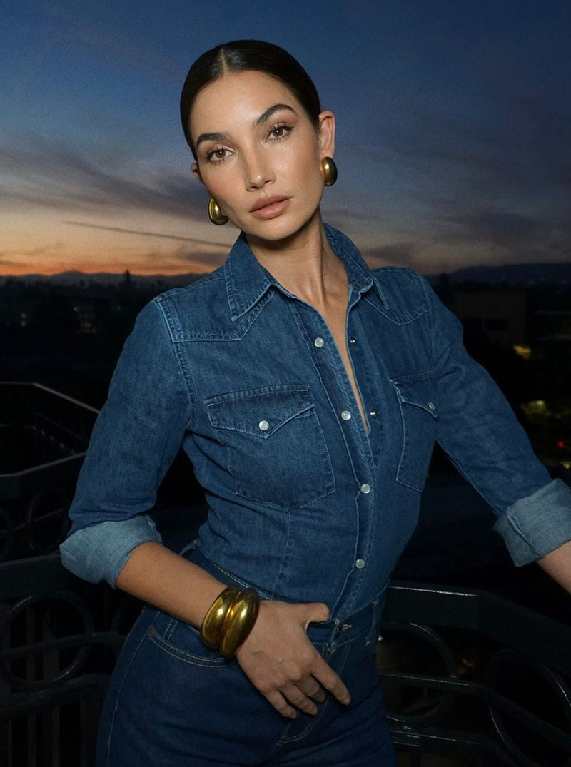 Lily Aldridge - Ovo Hoops - MISHO - CELEBRITY