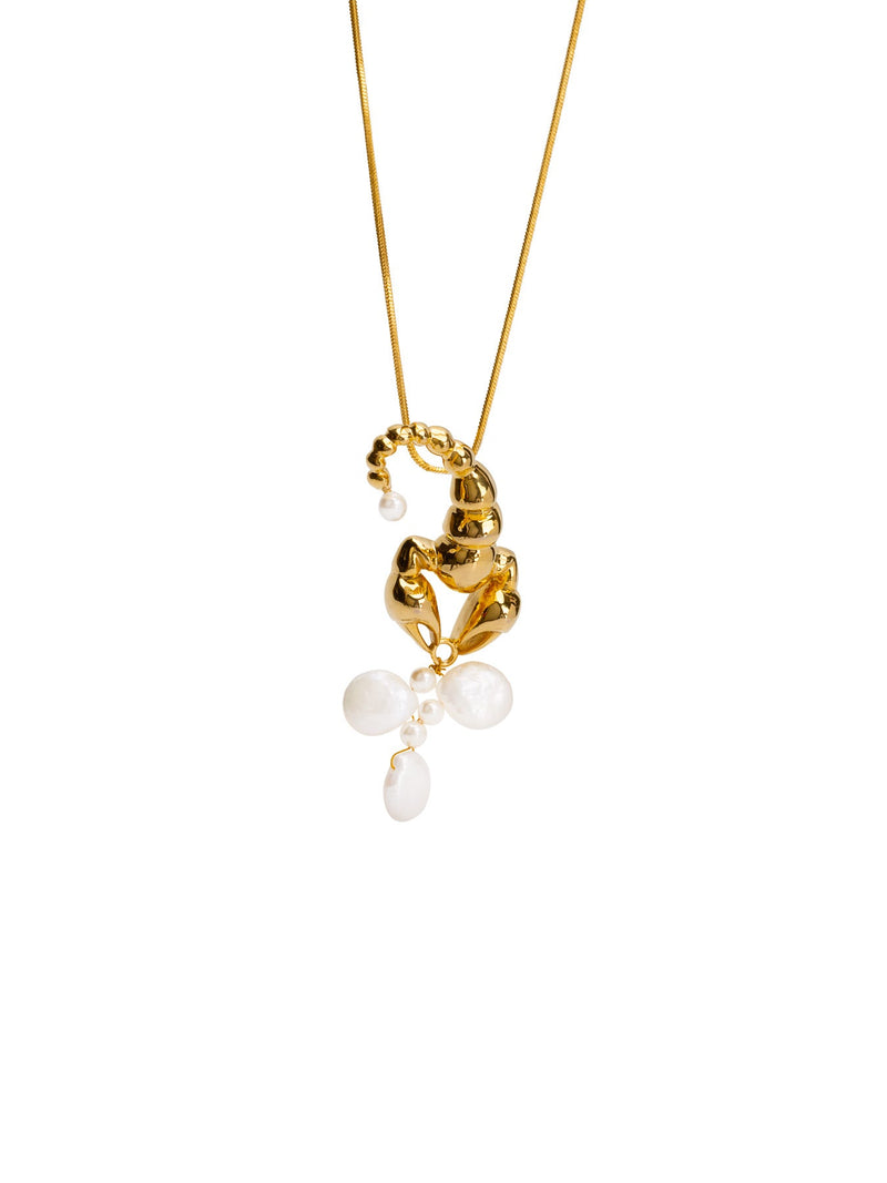 Scorpius Pearl Pendant - MISHO - Necklace