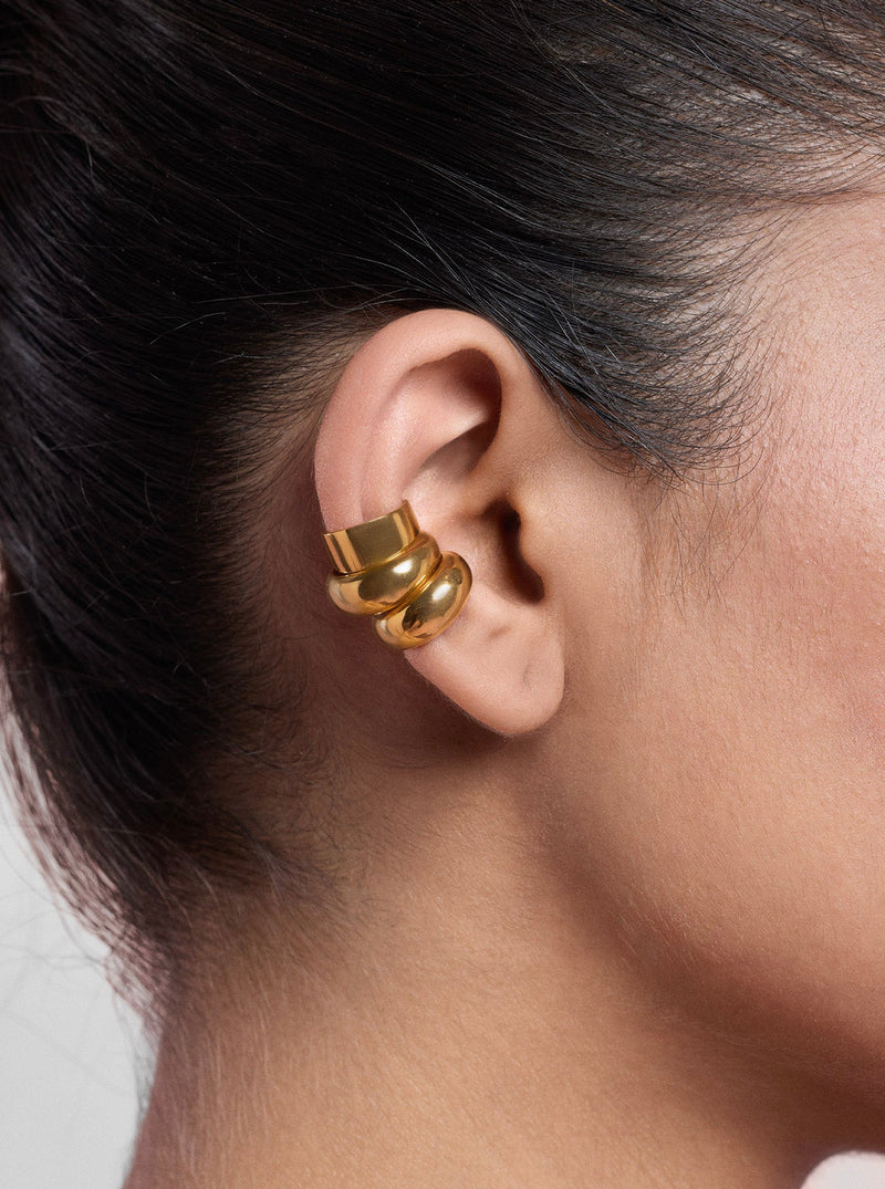 Sunday Snug Earcuffs - MISHO - Earrings