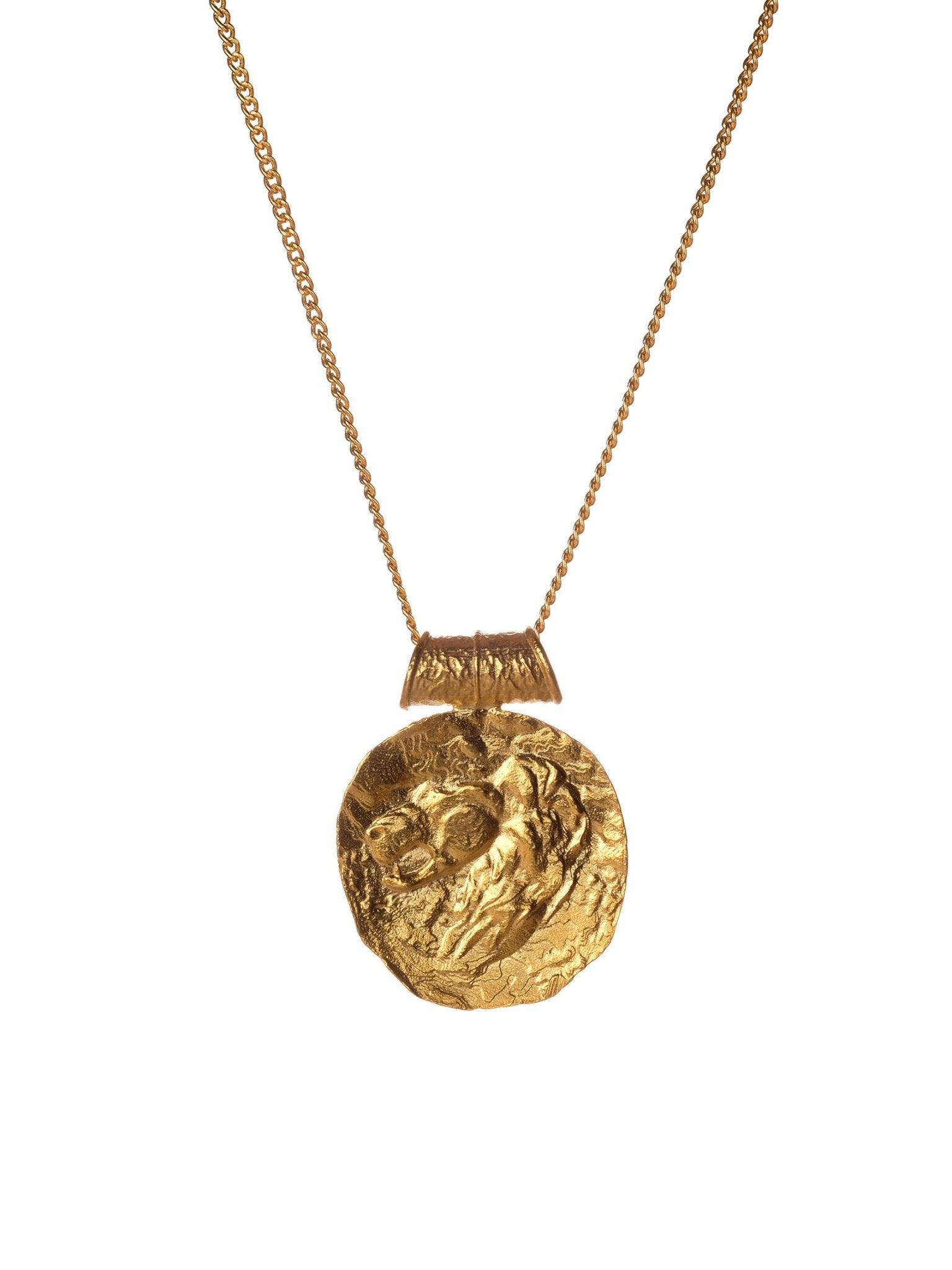 Leo Zodiac Pendant - MISHO - Necklace